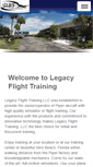 Mobile Screenshot of legacyflighttraining.com